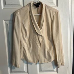 August Silk New yellow Silk Blouse